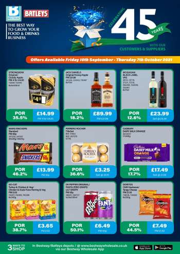 Bestway offer  - 10.9.2021 - 7.10.2021.