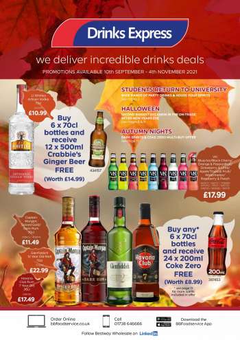 Bestway offer  - 10.9.2021 - 4.11.2021.