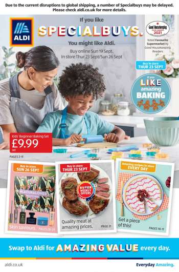 Aldi offer  - 19.9.2021 - 26.9.2021.