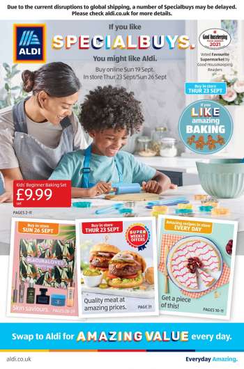 Aldi offer  - 19.9.2021 - 26.9.2021.