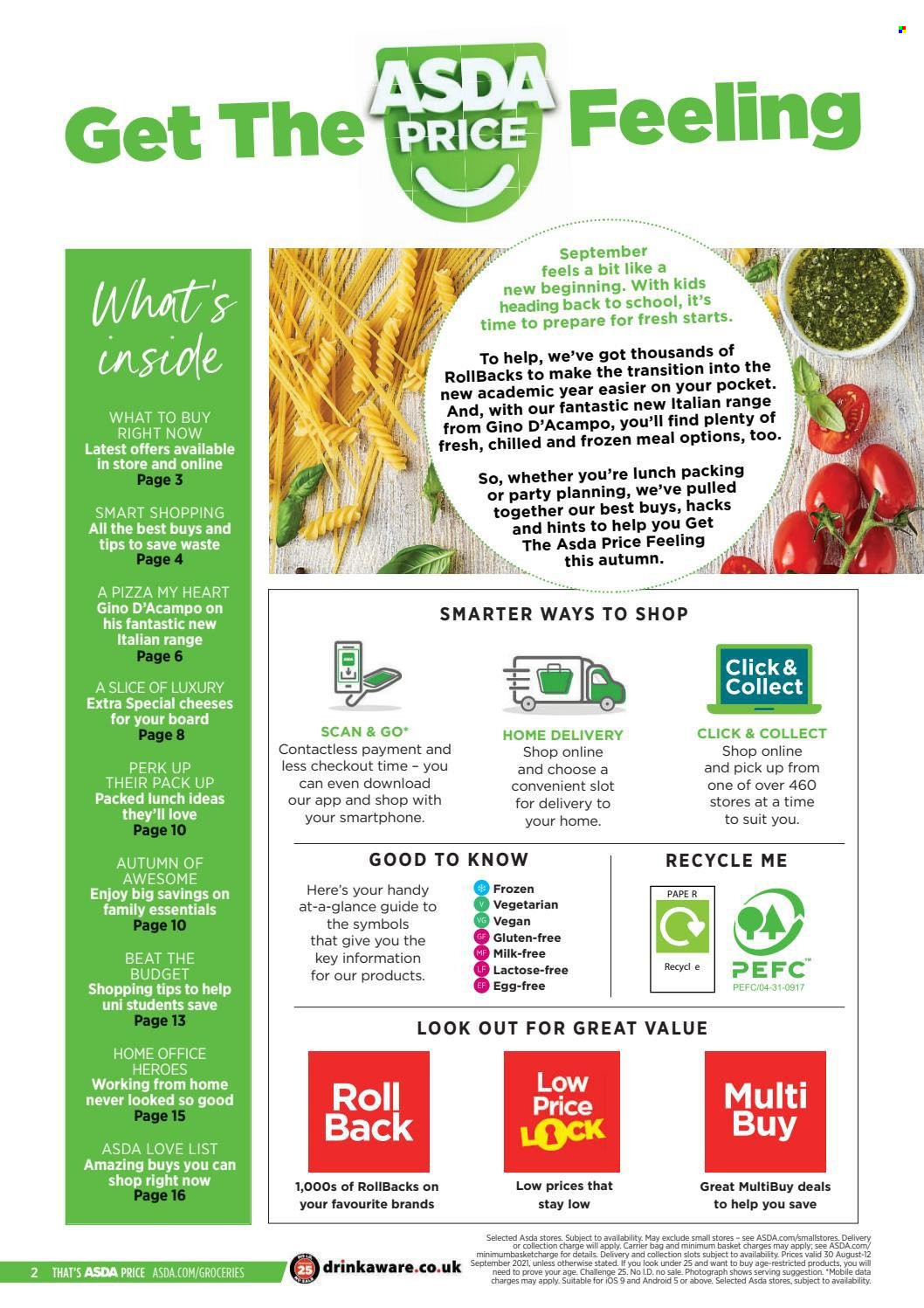 ASDA offer - 30/08/2021 - 12/09/2021. Page 2