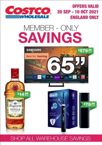 Costco offer  - 20.9.2021 - 10.10.2021.