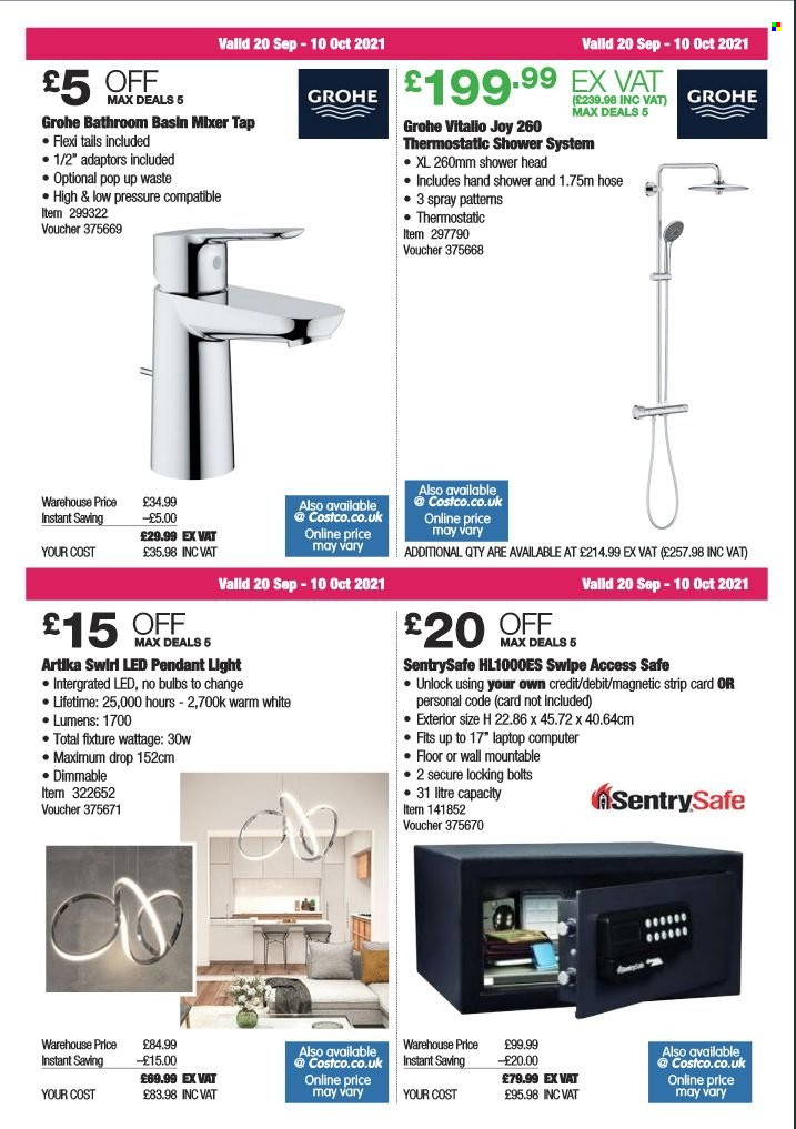Costco offer - 20/09/2021 - 10/10/2021. Page 5