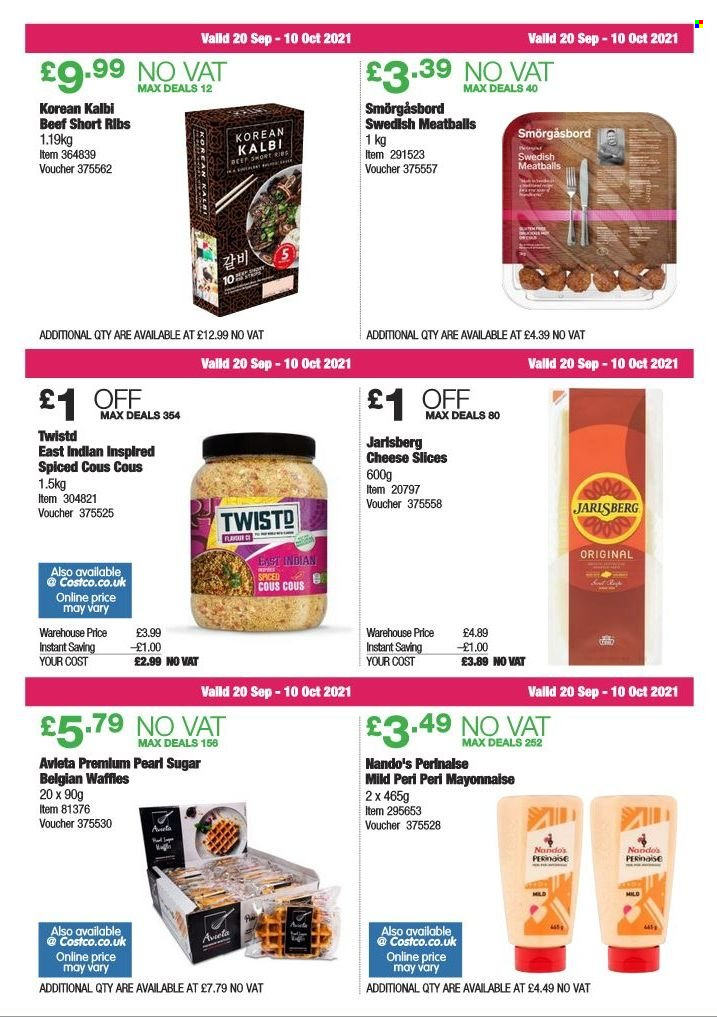 Costco offer - 20/09/2021 - 10/10/2021. Page 7