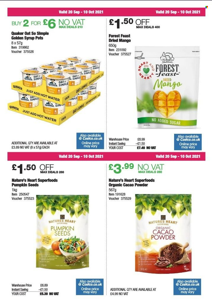 Costco offer - 20/09/2021 - 10/10/2021. Page 11