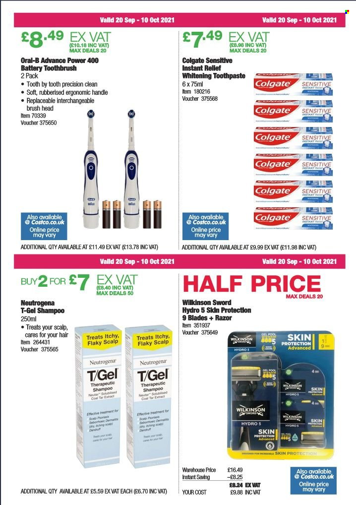 Costco offer - 20/09/2021 - 10/10/2021. Page 16