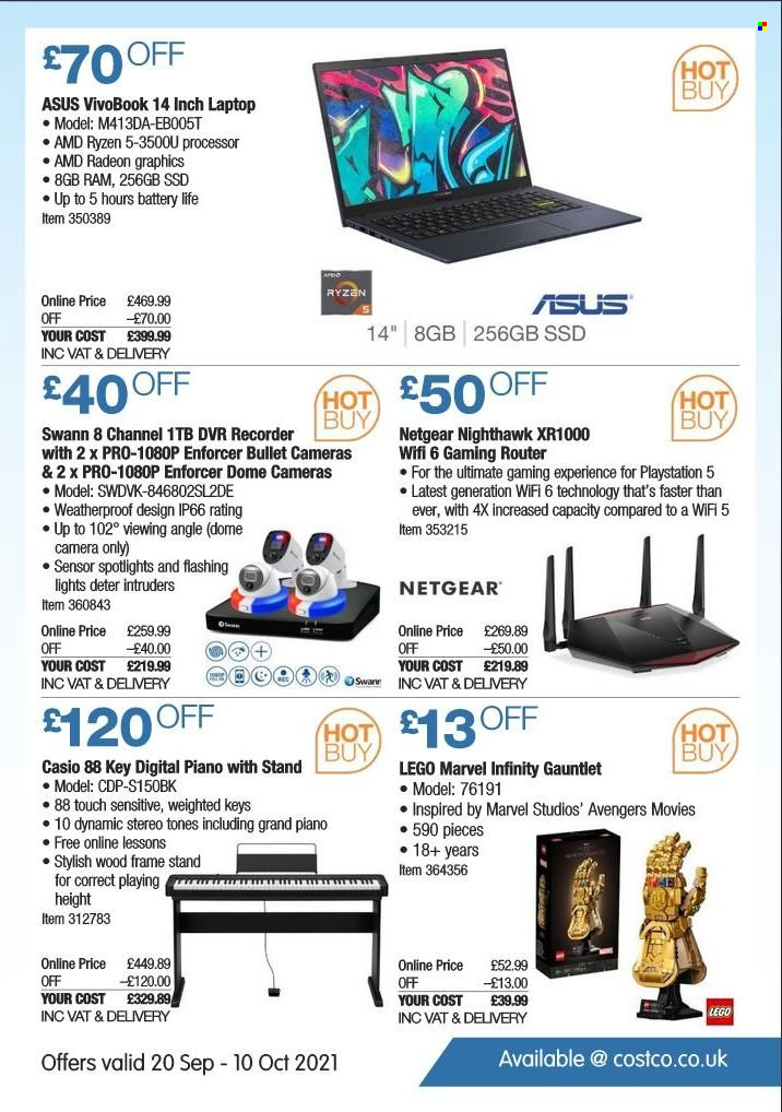 Costco offer - 20/09/2021 - 10/10/2021. Page 21