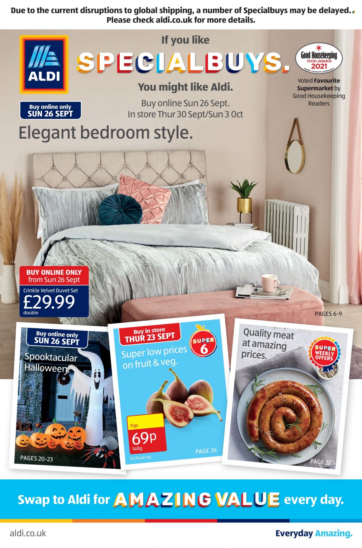 Aldi offer - 26/09/2021 - 03/10/2021. Page 1