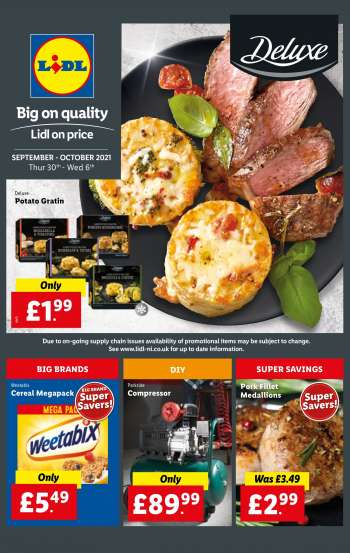 Lidl offer  - 30.9.2021 - 6.10.2021.