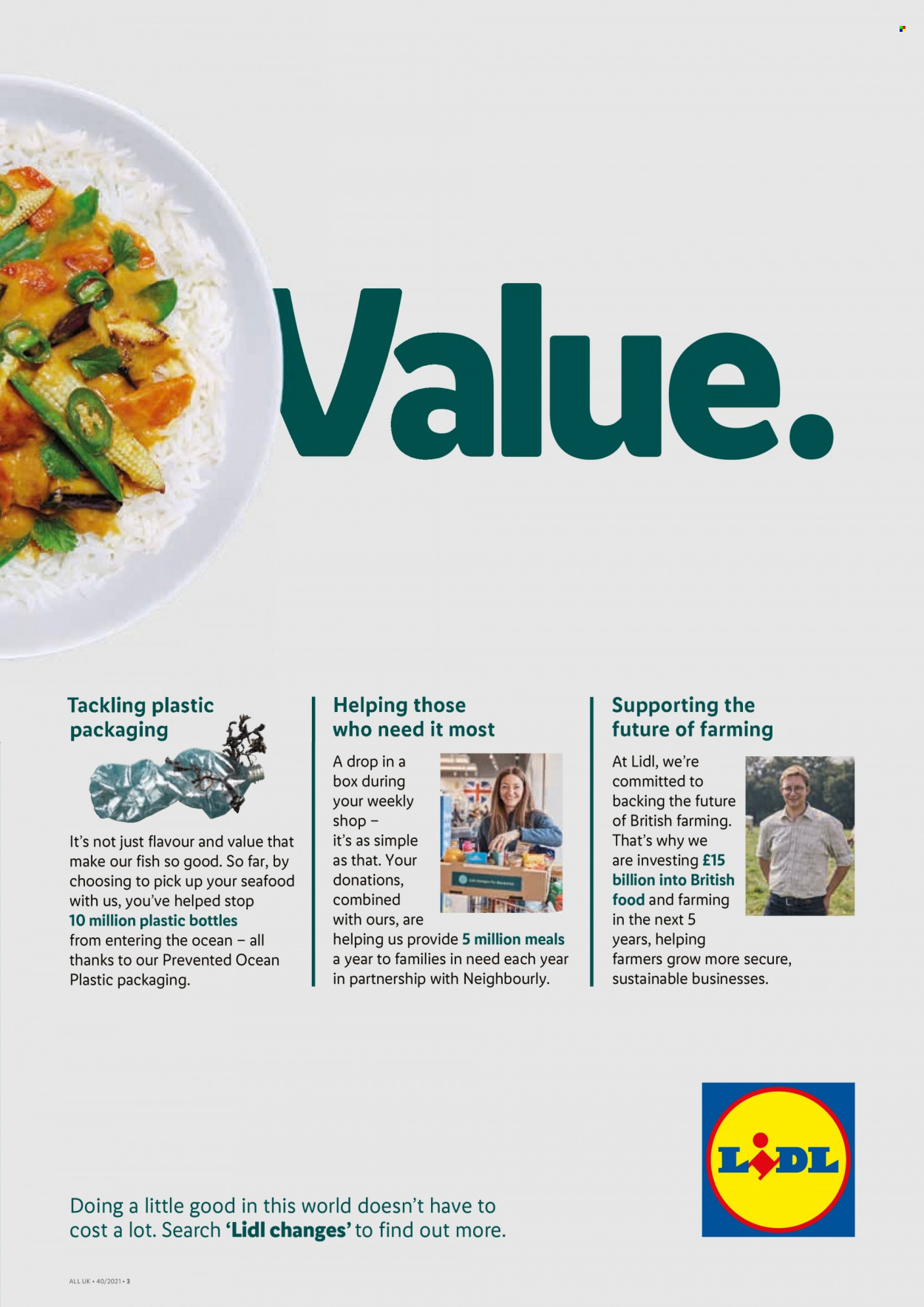 thumbnail - Lidl offer  - 07/10/2021 - 13/10/2021 - Sales products - seafood, fish. Page 3.