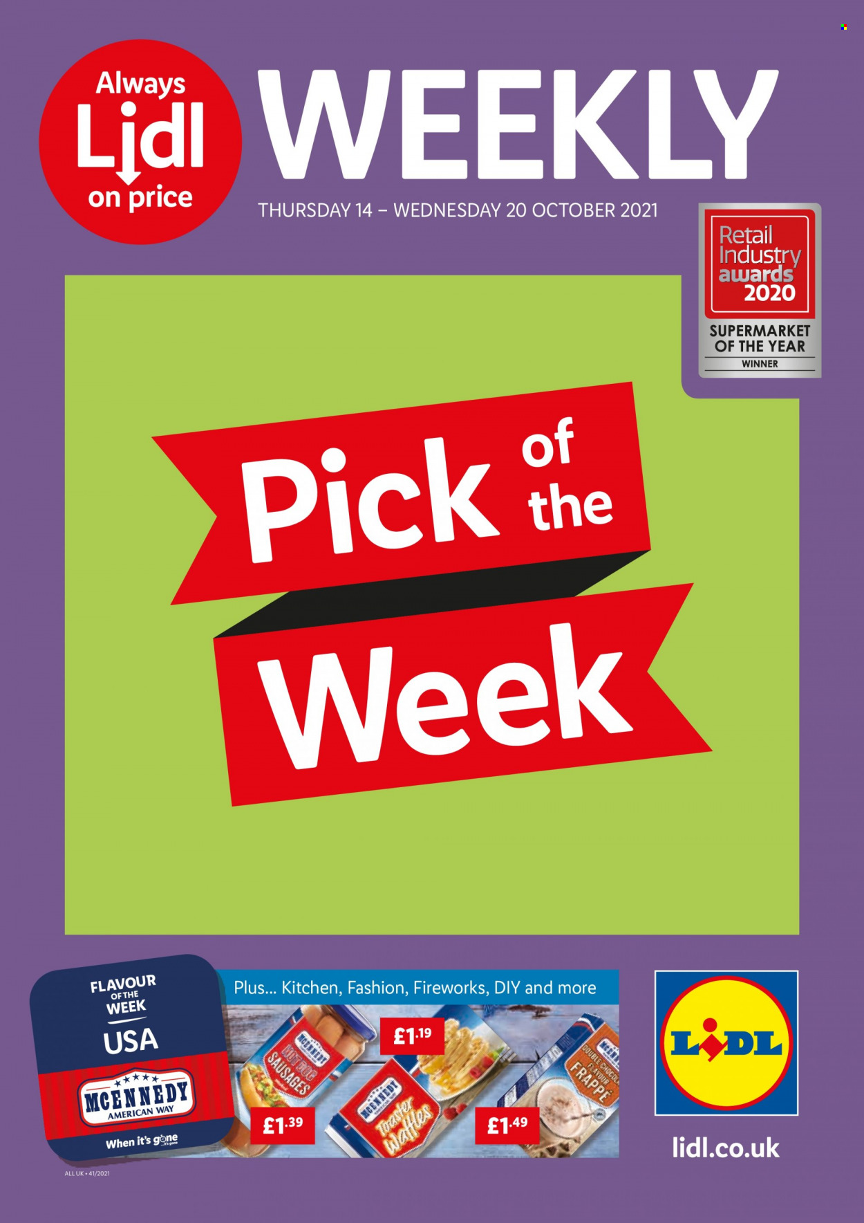 Lidl offer - 14/10/2021 - 20/10/2021. Page 1
