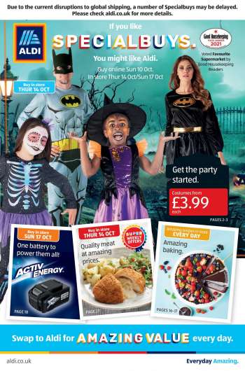 Aldi offer  - 10.10.2021 - 17.10.2021.