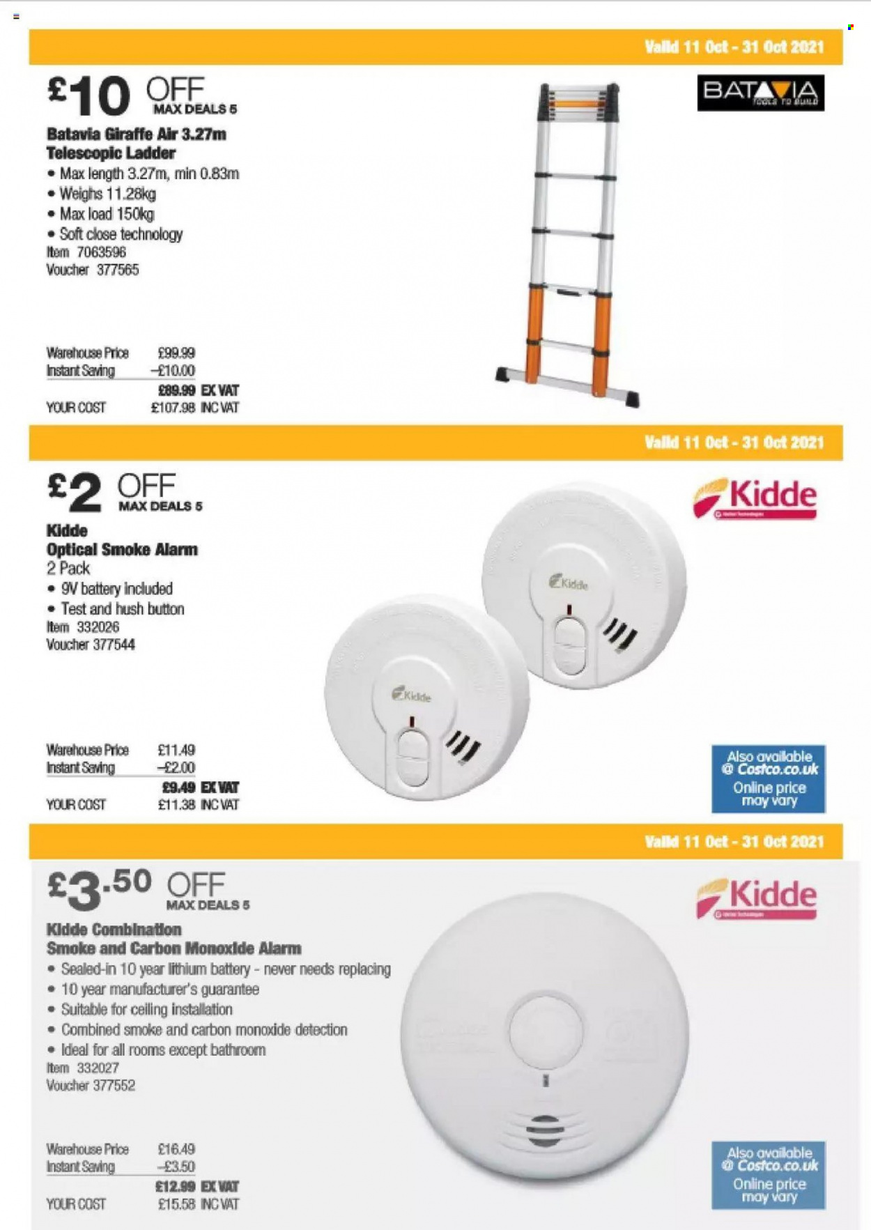 Costco offer - 11/10/2021 - 31/10/2021. Page 7