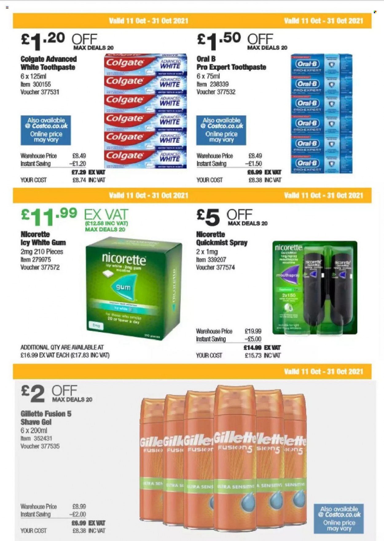 Costco offer - 11/10/2021 - 31/10/2021. Page 15