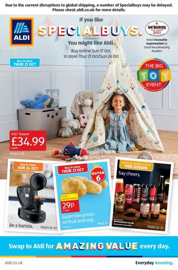 Aldi offer  - 17.10.2021 - 24.10.2021.