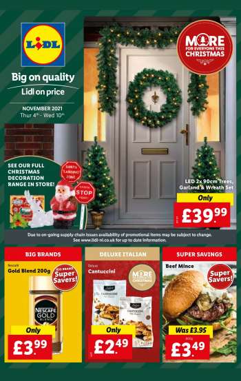 Lidl offer  - 4.11.2021 - 10.11.2021.