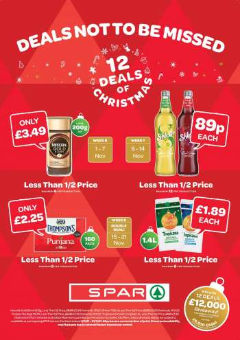 SPAR offer  - 1.11.2021 - 21.11.2021.