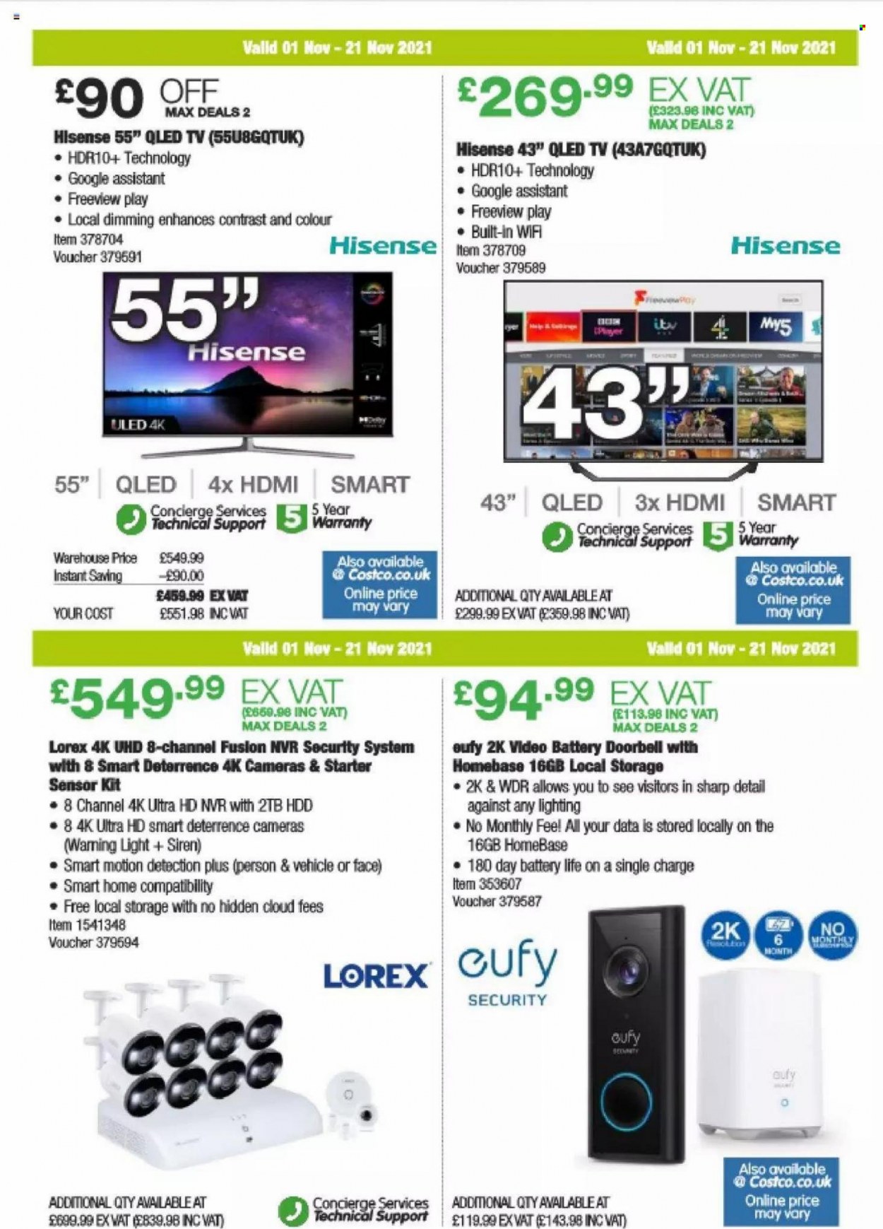 Costco offer - 01/11/2021 - 21/11/2021. Page 2