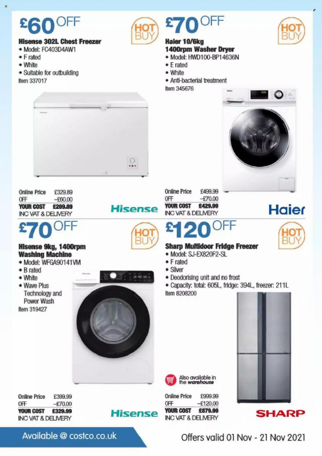 Costco offer - 01/11/2021 - 21/11/2021. Page 24