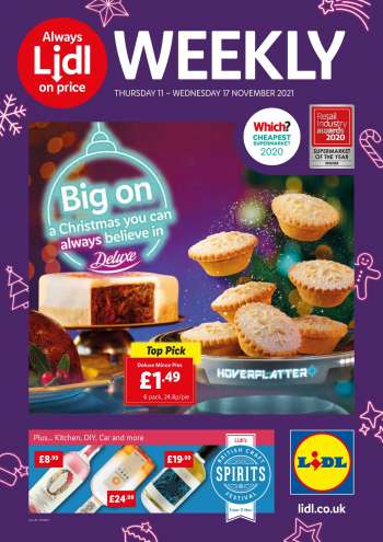 Lidl offer  - 11.11.2021 - 17.11.2021.