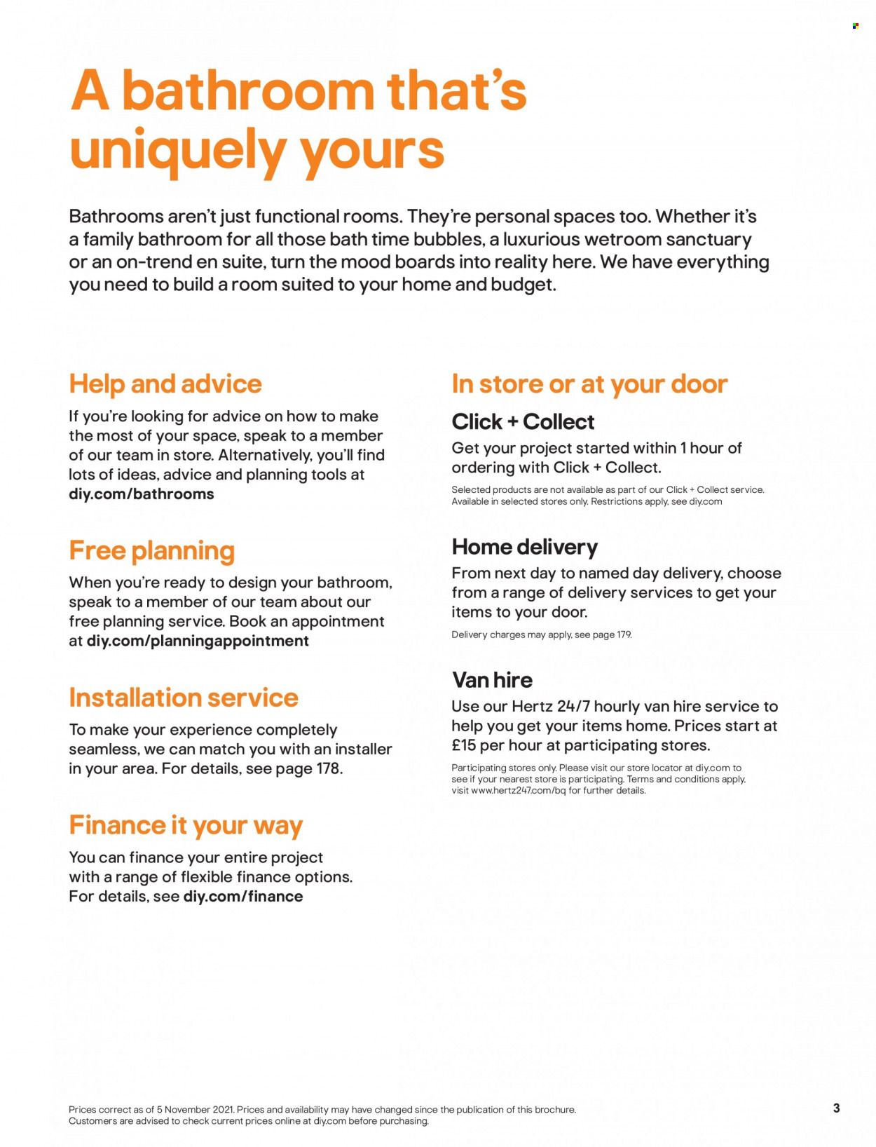 B&Q offer. Page 3