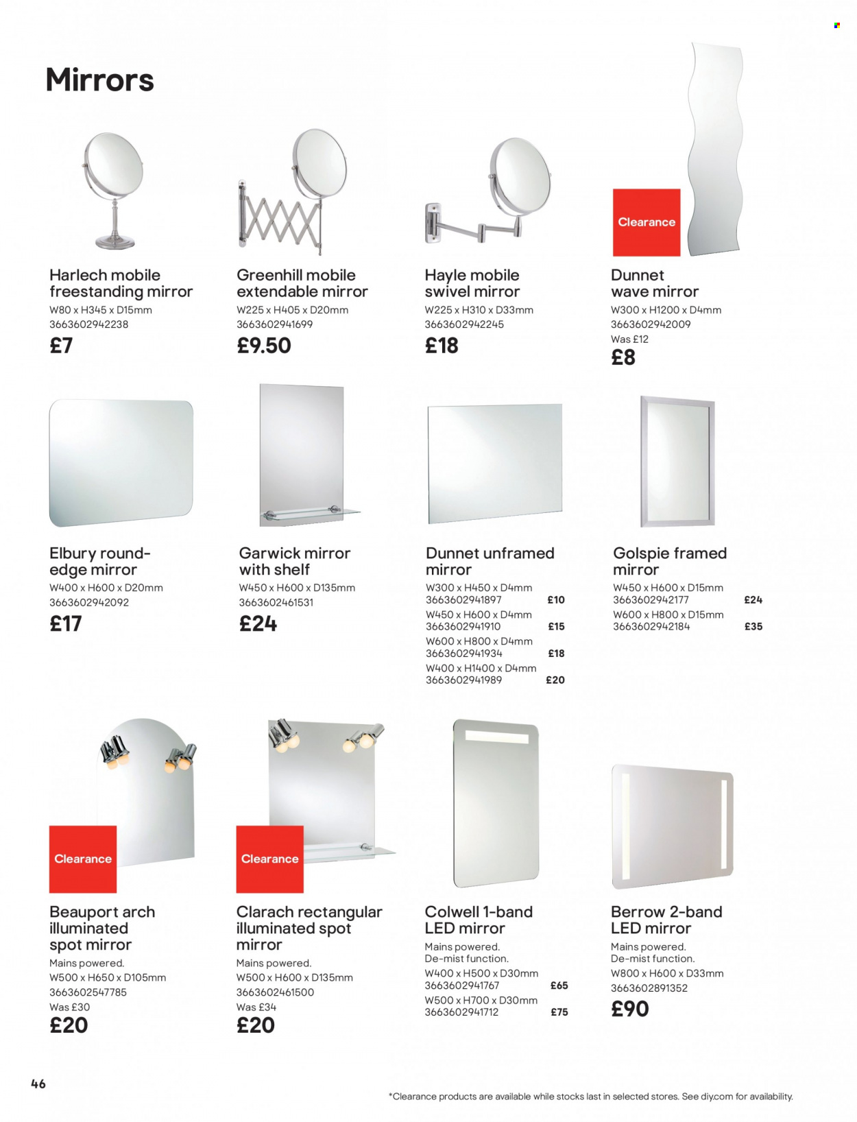 B&Q offer. Page 46