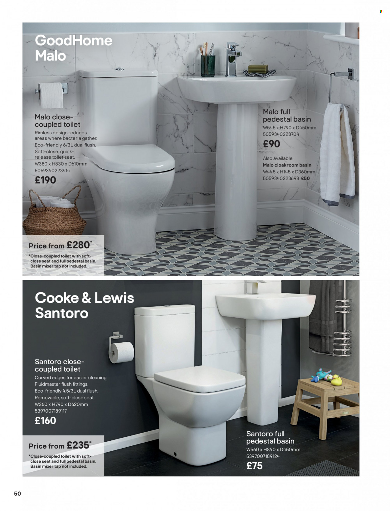 B&Q offer. Page 50