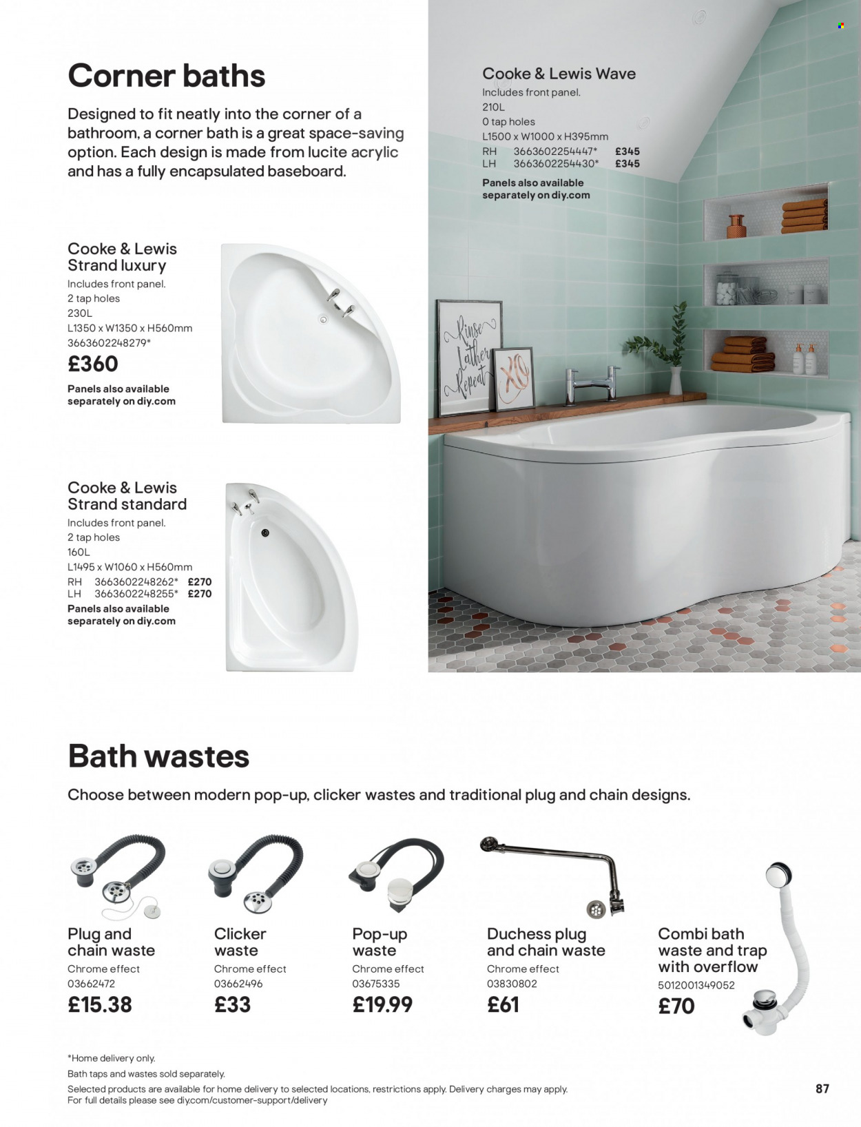 B&Q offer. Page 87