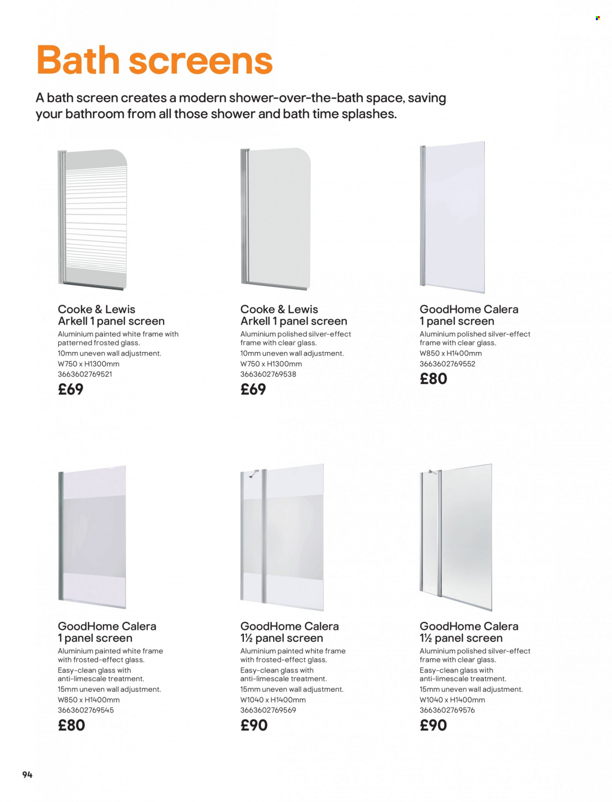 B&Q offer. Page 94