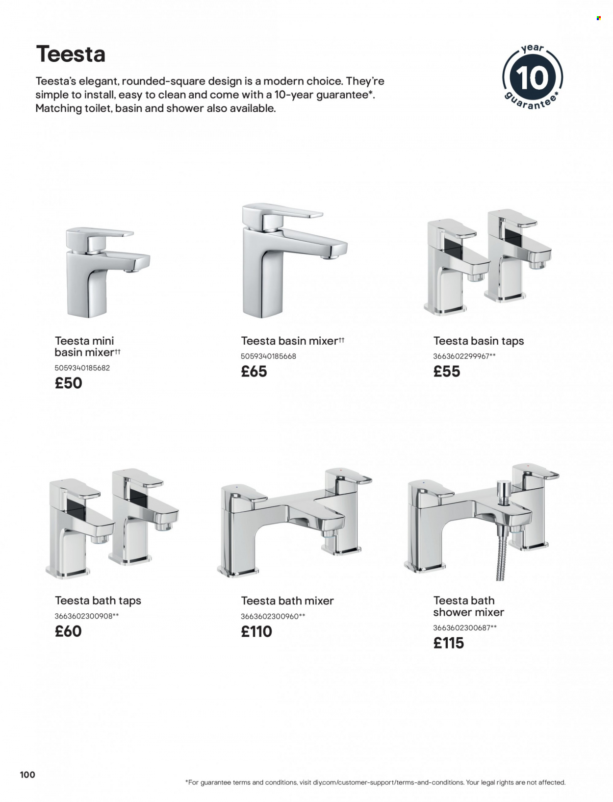 B&Q offer. Page 100