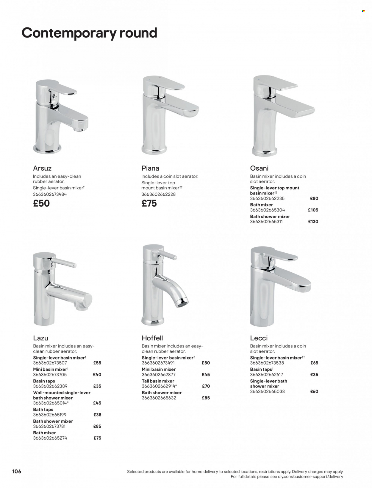 B&Q offer. Page 106