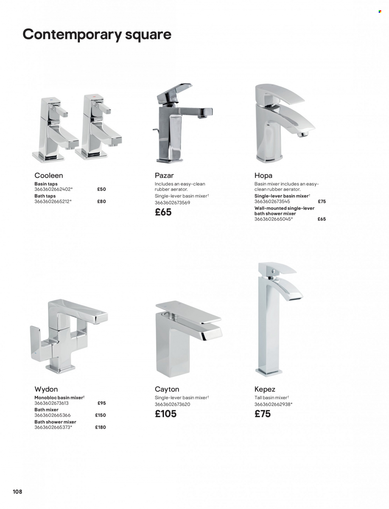 B&Q offer. Page 108