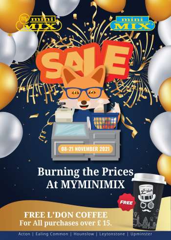 MyMINIMIX offer  - 8.11.2021 - 21.11.2021.