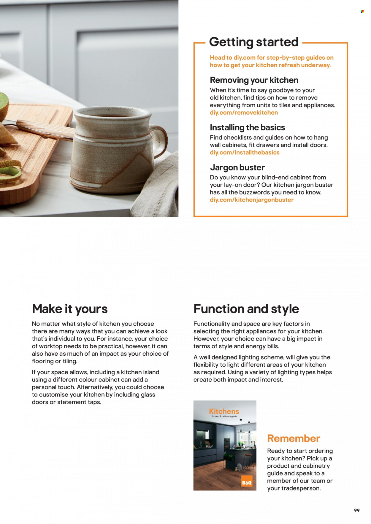 B&Q offer. Page 99