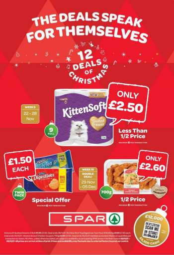 SPAR offer  - 22.11.2021 - 5.12.2021.