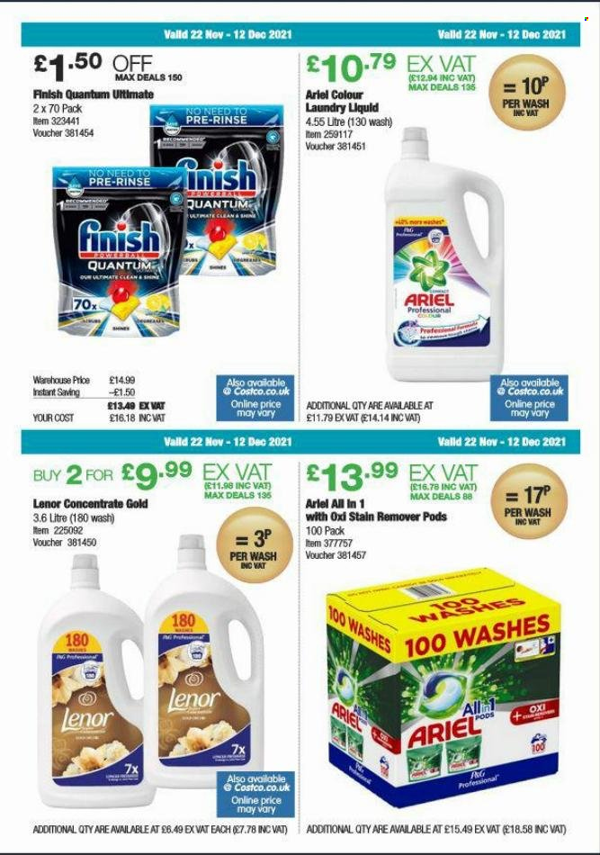 Costco offer - 22/11/2021 - 12/12/2021. Page 19