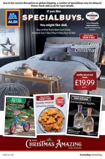 Aldi offer  - 5.12.2021 - 12.12.2021.