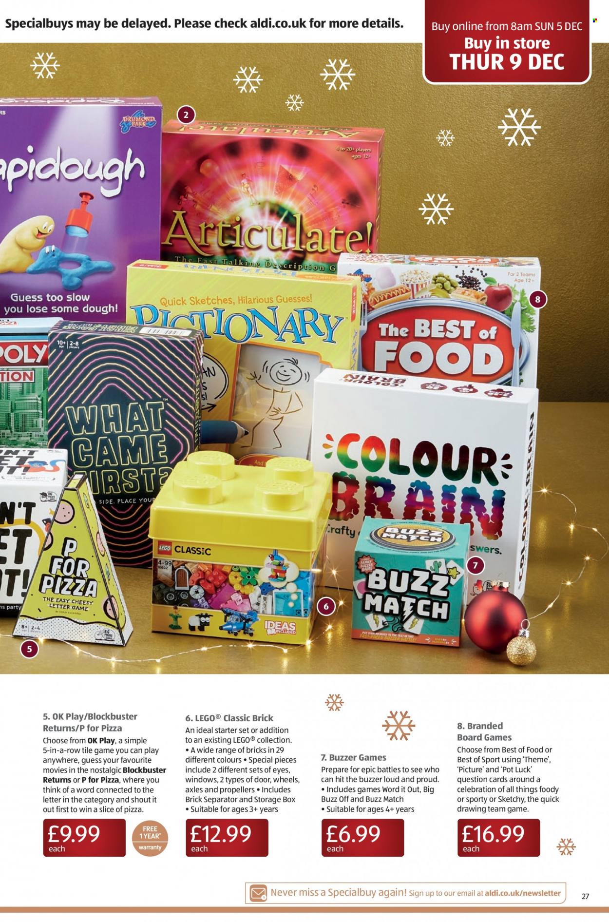 Aldi offer - 05/12/2021 - 12/12/2021. Page 27