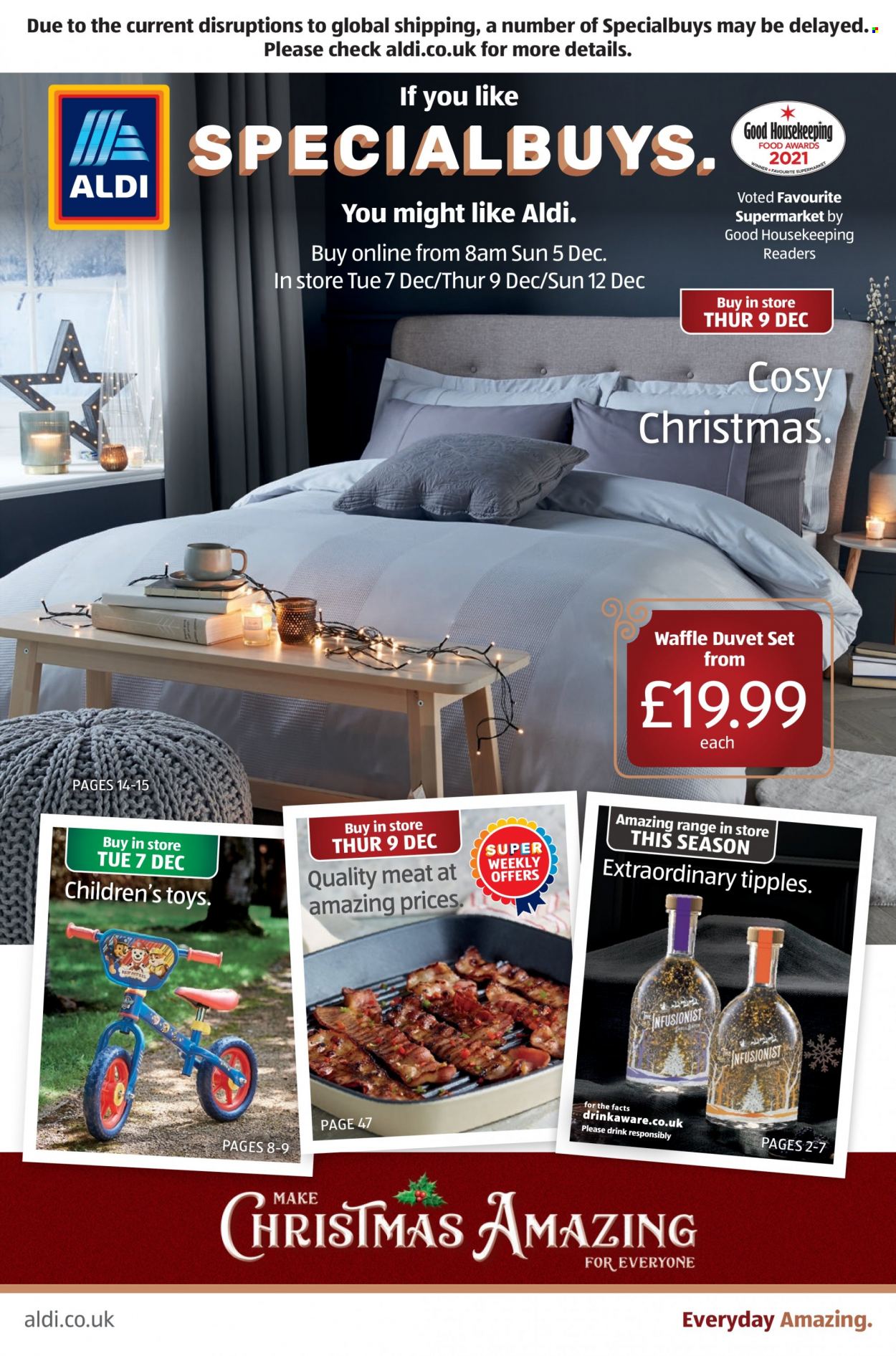 Aldi offer - 05/12/2021 - 12/12/2021. Page 1