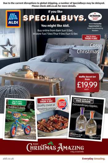 Aldi offer  - 5.12.2021 - 12.12.2021.