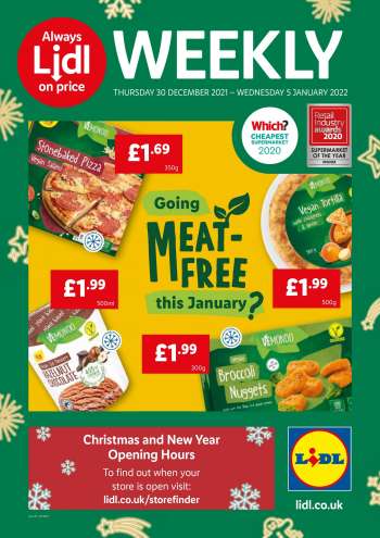 Lidl offer  - 30.12.2021 - 5.1.2022.