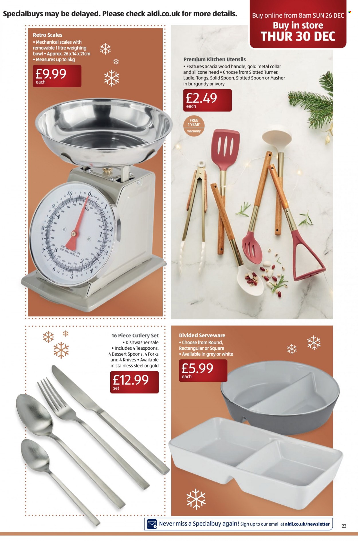 Aldi offer - 26/12/2021 - 30/12/2021. Page 23