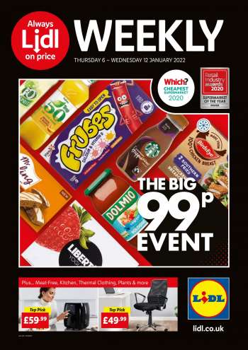 Lidl offer  - 6.1.2022 - 12.1.2022.