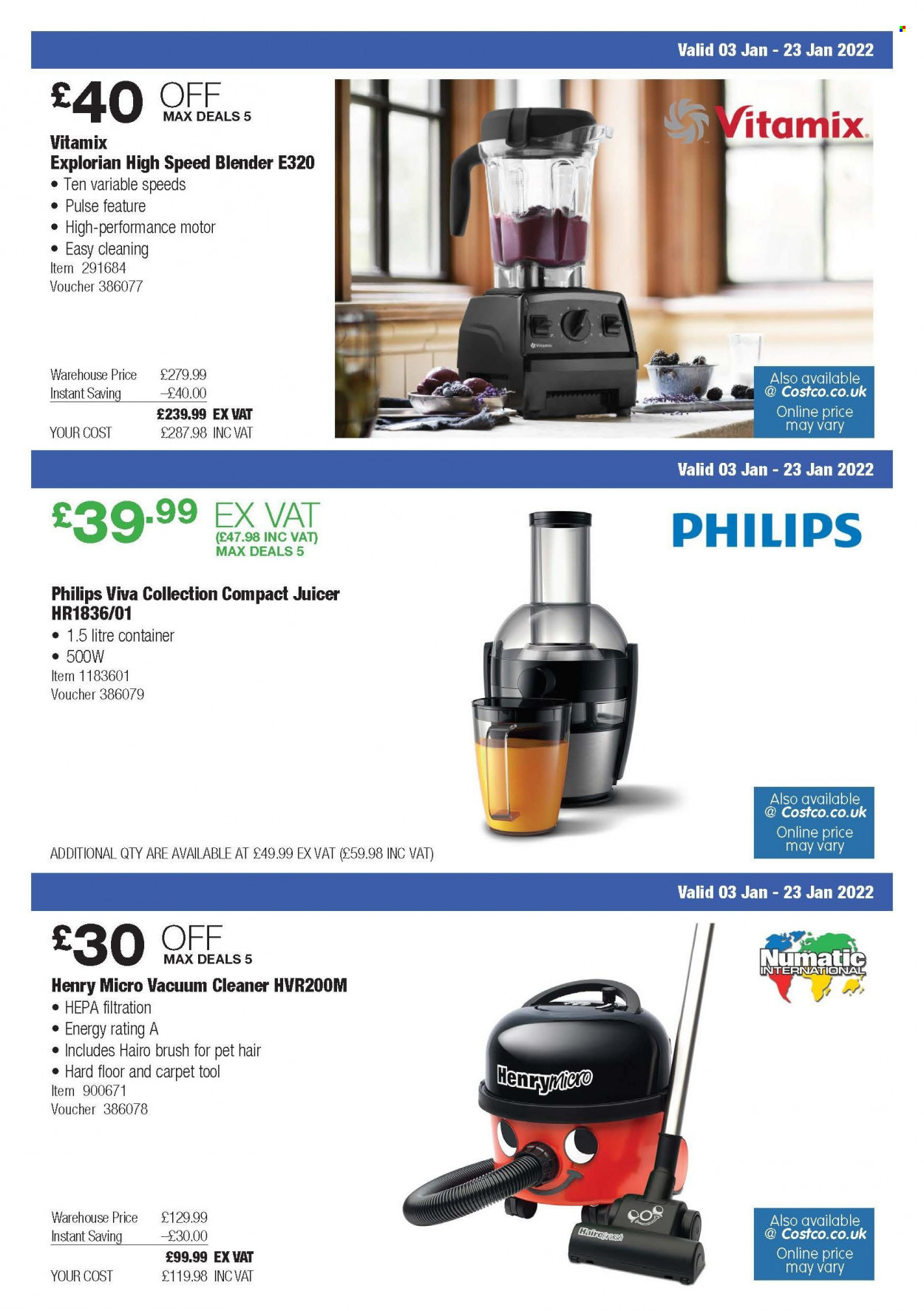 Costco offer - 03/01/2022 - 23/01/2022. Page 3