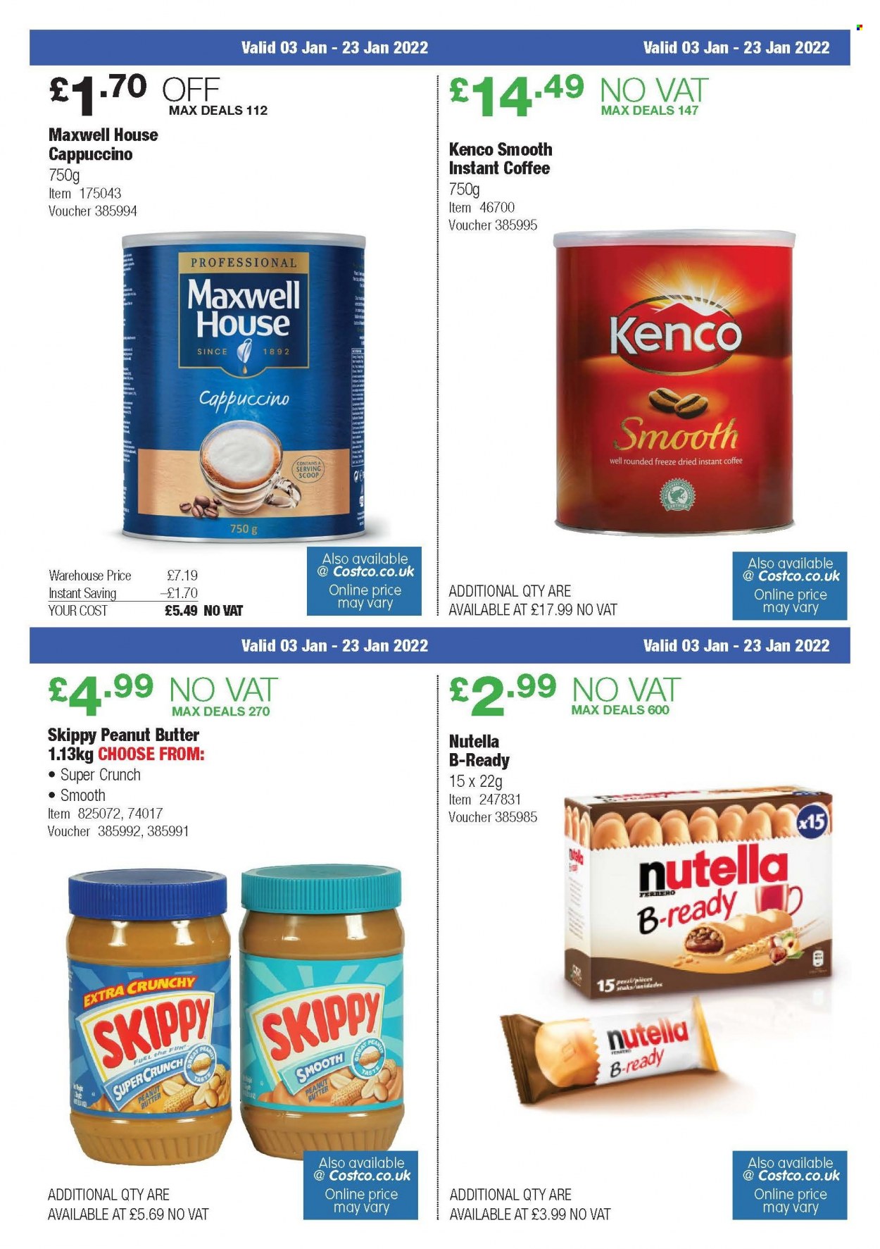 Costco offer - 03/01/2022 - 23/01/2022. Page 13