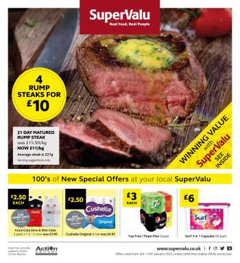 SuperValu offer  - 3.1.2022 - 15.1.2022.