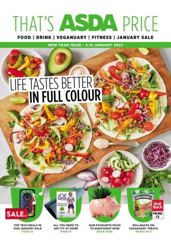 ASDA offer  - 3.1.2022 - 16.1.2022.