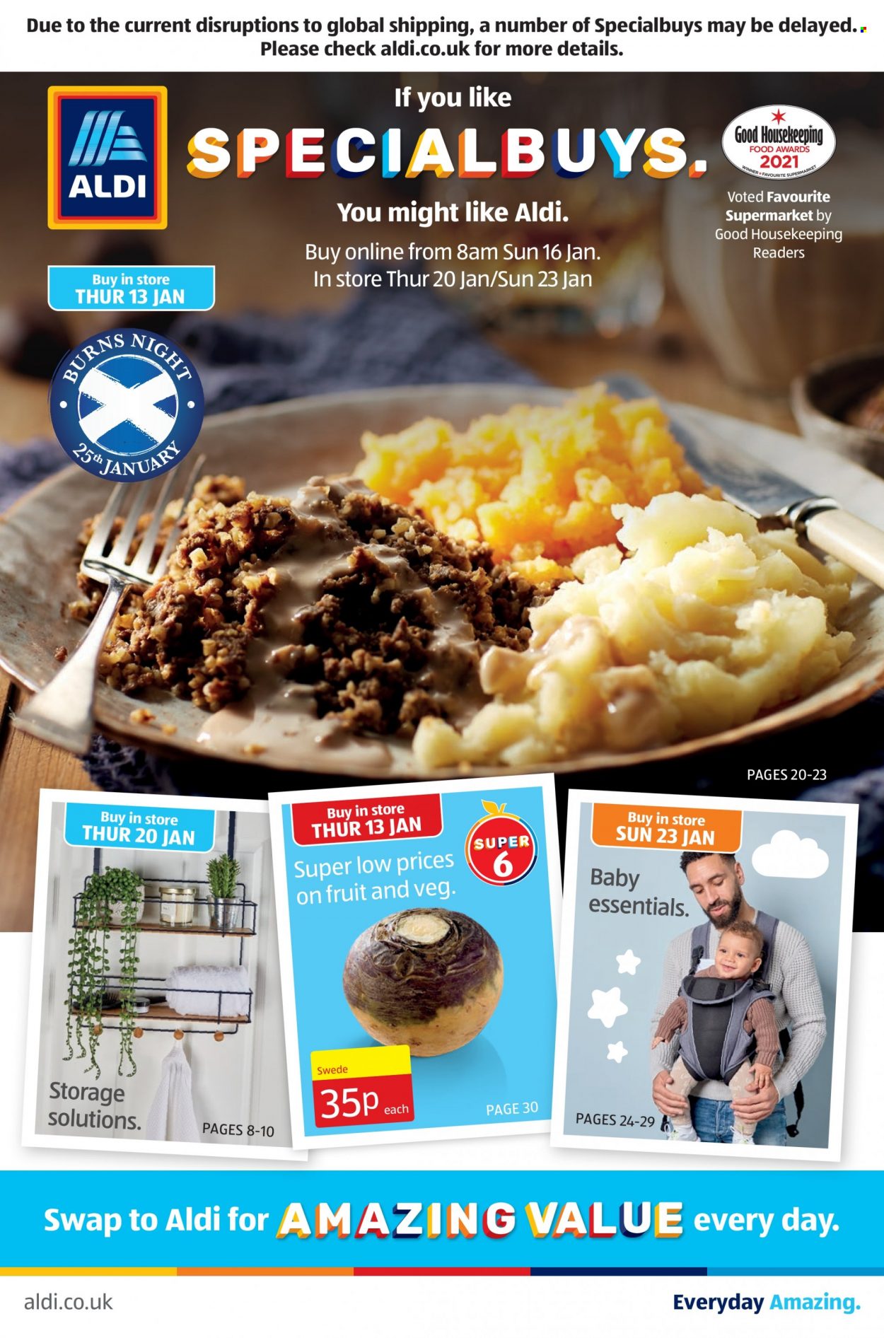 Aldi offer - 16/01/2022 - 23/01/2022. Page 1