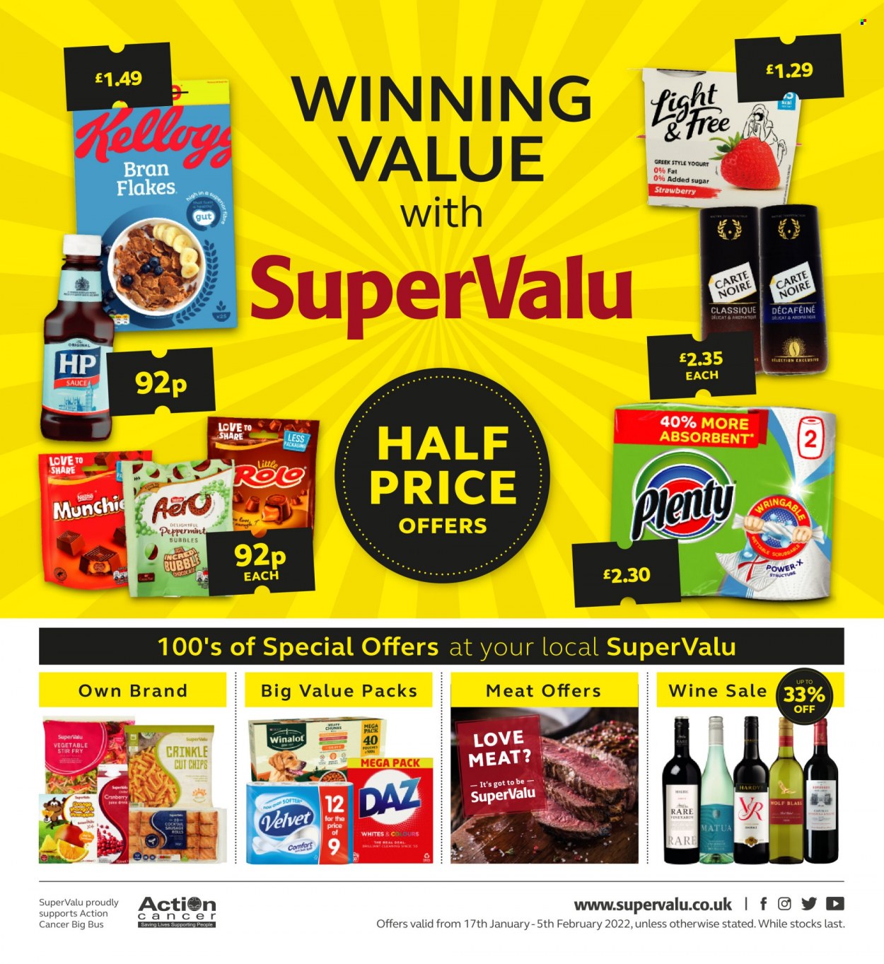 SuperValu offer - 17/01/2022 - 05/02/2022. Page 1