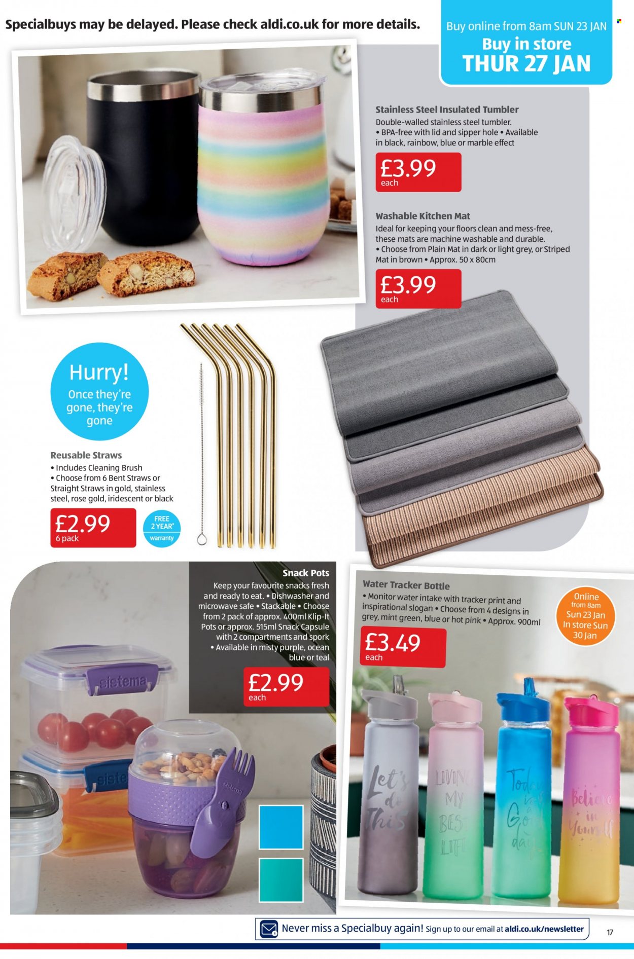 Aldi offer - 23/01/2022 - 30/01/2022. Page 17